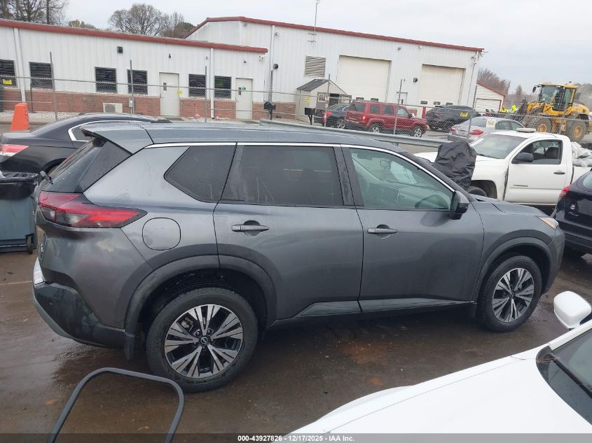 2022 Nissan Rogue Sv VIN: 5N1BT3BB0NC729620 Lot: 43927826