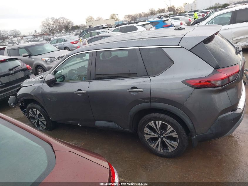 2022 Nissan Rogue Sv VIN: 5N1BT3BB0NC729620 Lot: 43927826
