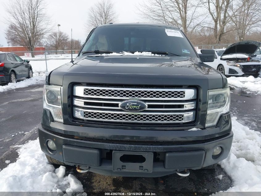 2013 Ford F-150 Limited VIN: 1FTFW1ETXDFB62223 Lot: 43927836