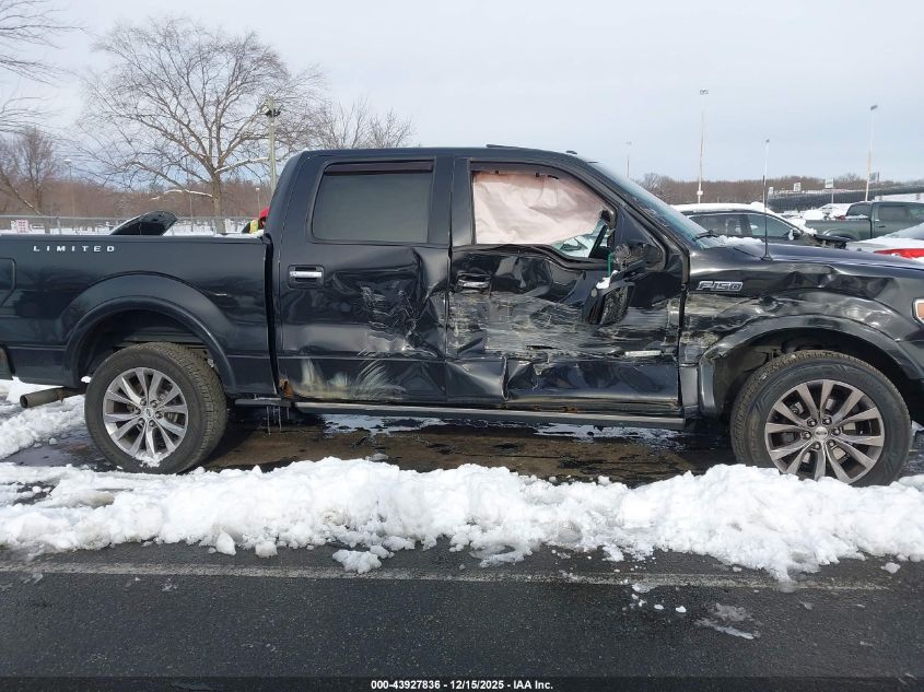 2013 Ford F-150 Limited VIN: 1FTFW1ETXDFB62223 Lot: 43927836