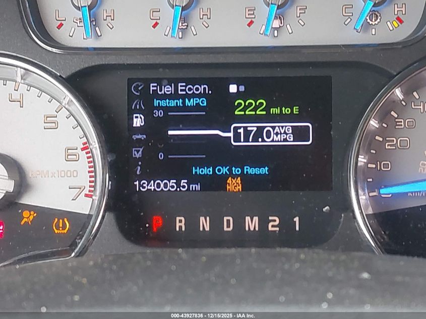 2013 Ford F-150 Limited VIN: 1FTFW1ETXDFB62223 Lot: 43927836