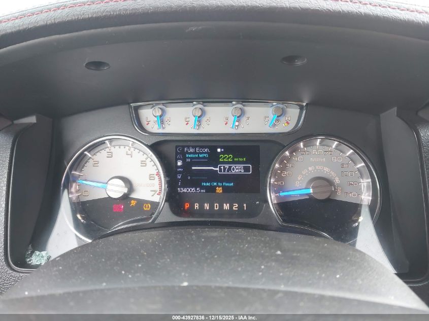 2013 Ford F-150 Limited VIN: 1FTFW1ETXDFB62223 Lot: 43927836