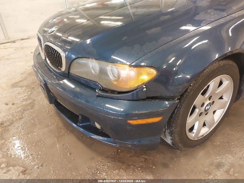 2004 BMW 325Ci VIN: WBABW33494PL33895 Lot: 43927837