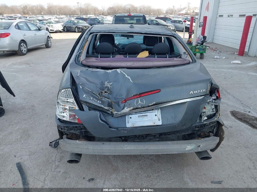 2009 Mercedes-Benz E 350 4Matic VIN: WDBUF87X59B411458 Lot: 43927843