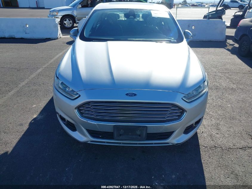 2015 Ford Fusion Energi Titanium VIN: 3FA6P0SU1FR281729 Lot: 43927847
