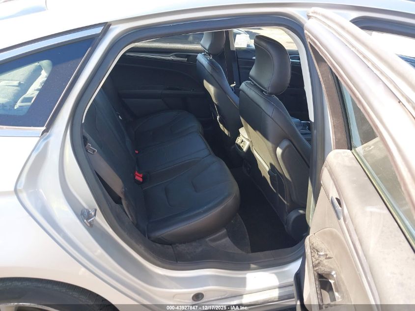 2015 Ford Fusion Energi Titanium VIN: 3FA6P0SU1FR281729 Lot: 43927847