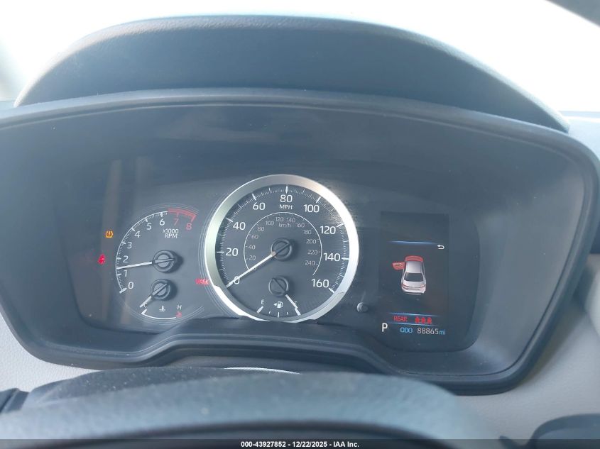 2020 Toyota Corolla Le VIN: 5YFEPRAE4LP008693 Lot: 43927852