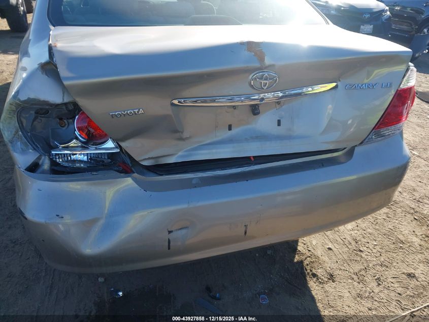 2006 Toyota Camry Le VIN: 4T1BE32KX6U132139 Lot: 43927858