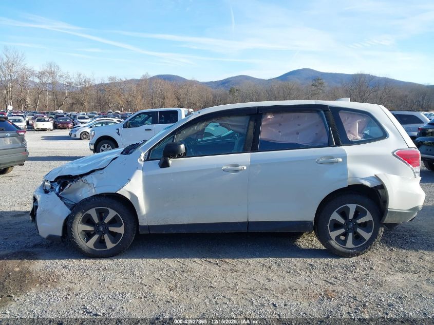 2018 Subaru Forester 2.5I VIN: JF2SJABC3JH617447 Lot: 43927865