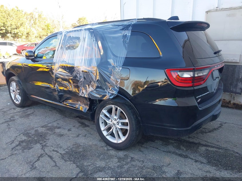Vin: 1c4rdjdg8pc603229, lot: 44423494, dodge durango gt plus awd 20233
