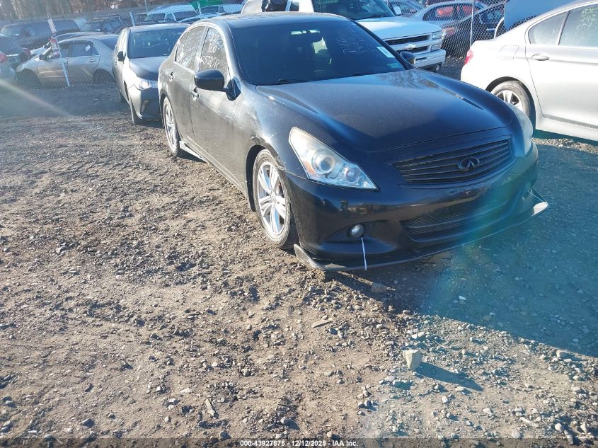 2013 Infiniti G37X