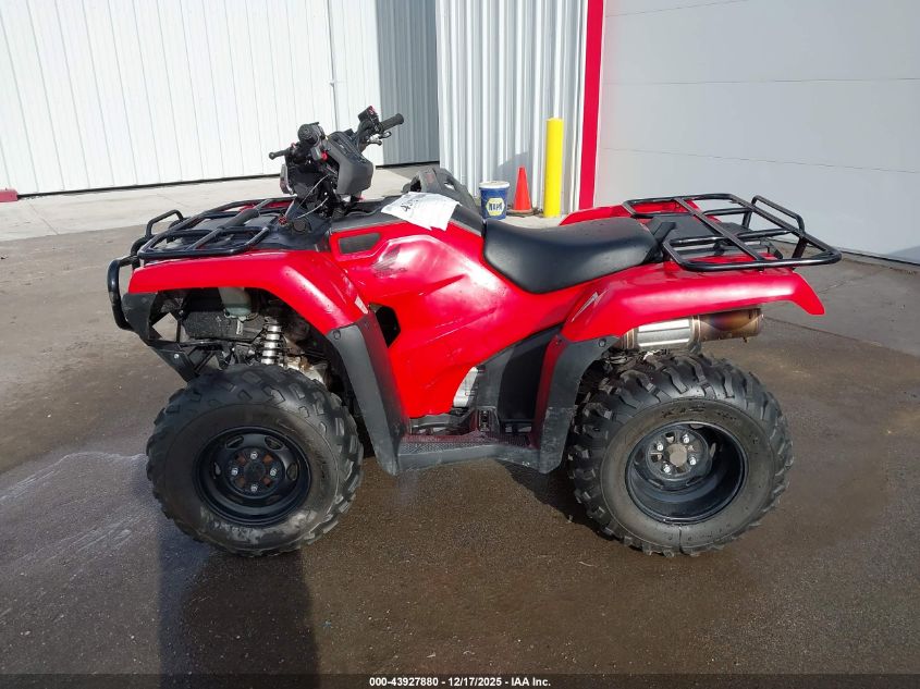 2014 Honda Trx500 Fe VIN: 1HFTE44H1E4001654 Lot: 43927880
