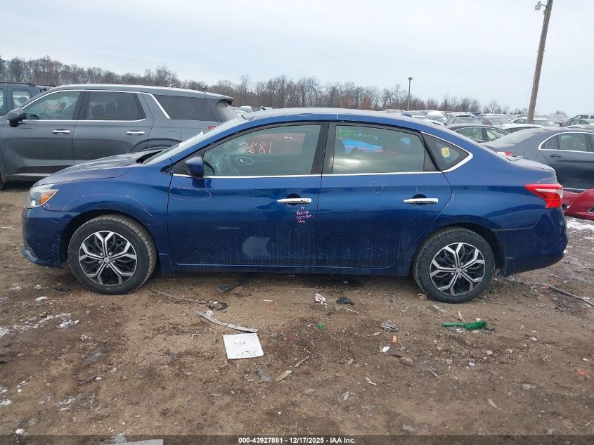 2017 Nissan Sentra Sv VIN: 3N1AB7AP7HY215043 Lot: 43927881
