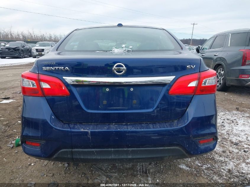 2017 Nissan Sentra Sv VIN: 3N1AB7AP7HY215043 Lot: 43927881
