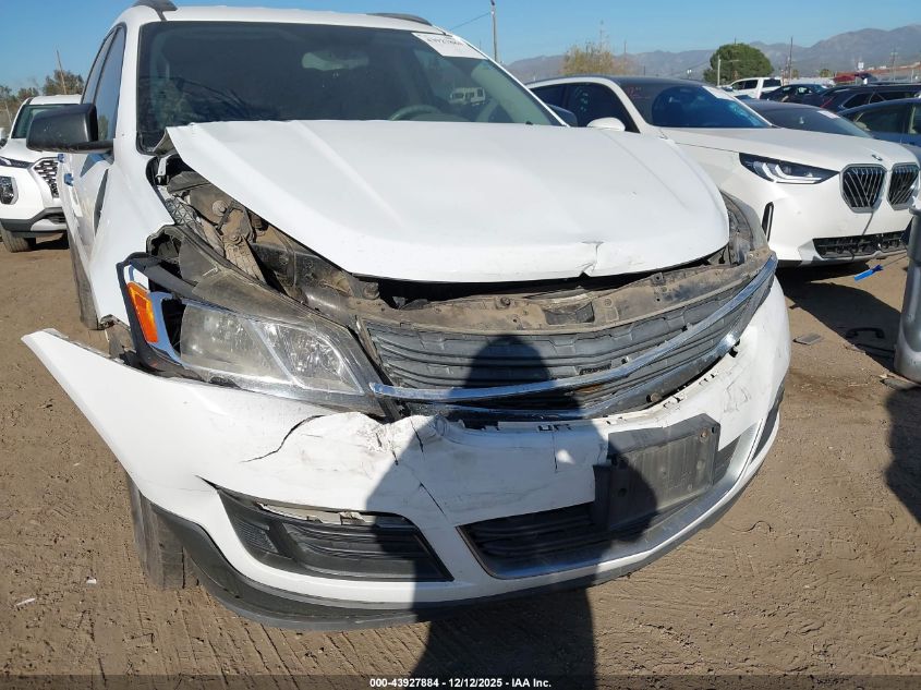 2017 Chevrolet Traverse Ls VIN: 1GNKRFED1HJ136874 Lot: 43927884