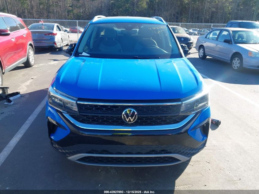 2024 Volkswagen Taos 1.5T Se VIN: 3VVEX7B2XRM057388 Lot: 43927893