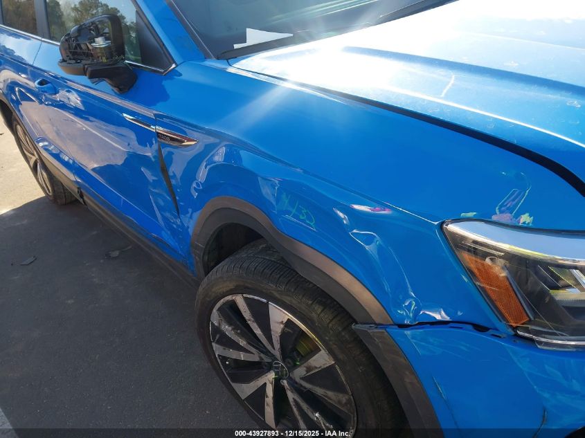 2024 Volkswagen Taos 1.5T Se VIN: 3VVEX7B2XRM057388 Lot: 43927893