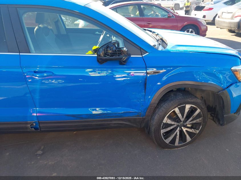 2024 Volkswagen Taos 1.5T Se VIN: 3VVEX7B2XRM057388 Lot: 43927893