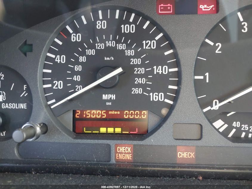 1994 BMW 325 Is VIN: WBABF3321REF44125 Lot: 43927897