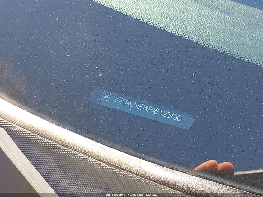 2017 GMC Terrain Sle-2 VIN: 2GKALNEK1H6323130 Lot: 43927918