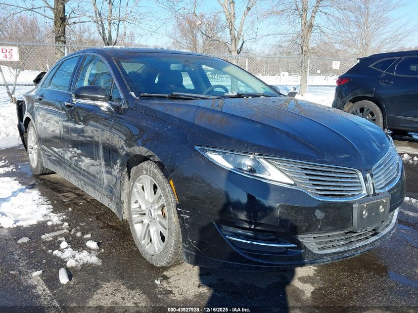 2014 Lincoln Mkz Hybrid VIN: 3LN6L2LU7ER822793 Lot: 43927928