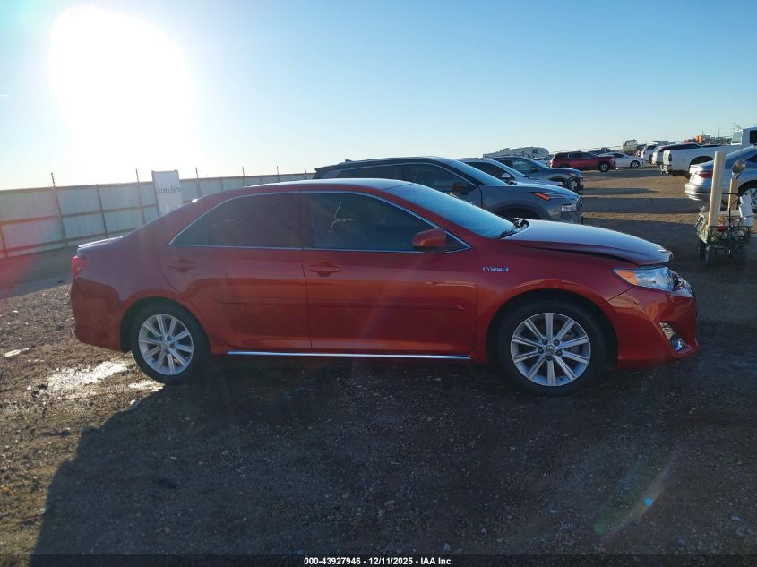 2013 Toyota Camry Hybrid Xle VIN: 4T1BD1FK3DU069125 Lot: 43927946