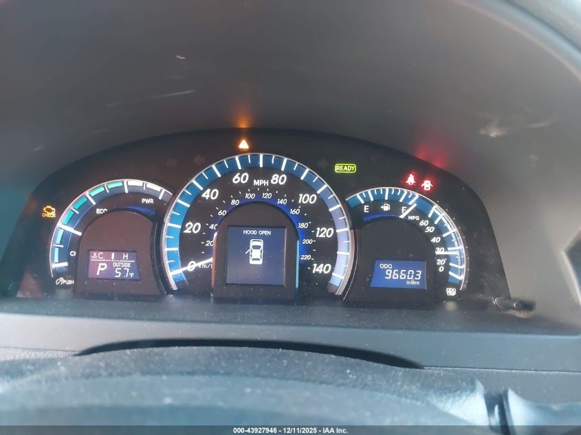 2013 Toyota Camry Hybrid Xle VIN: 4T1BD1FK3DU069125 Lot: 43927946