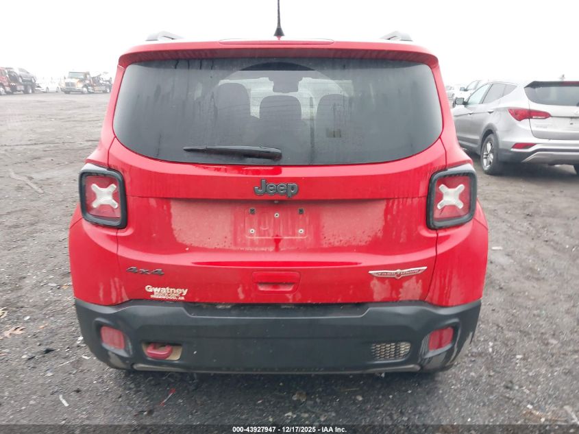 2020 Jeep Renegade Trailhawk 4X4 VIN: ZACNJBC16LPL89483 Lot: 43927947