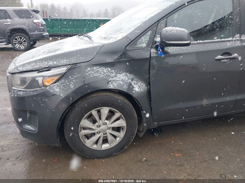 2015 Kia Sedona Lx VIN: KNDMB5C16F6057144 Lot: 43927953