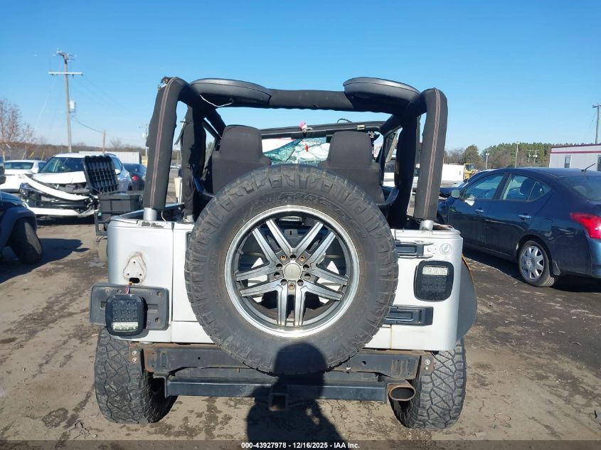 2006 Jeep Wrangler X VIN: 1J4FA39SX6P780273 Lot: 43927978