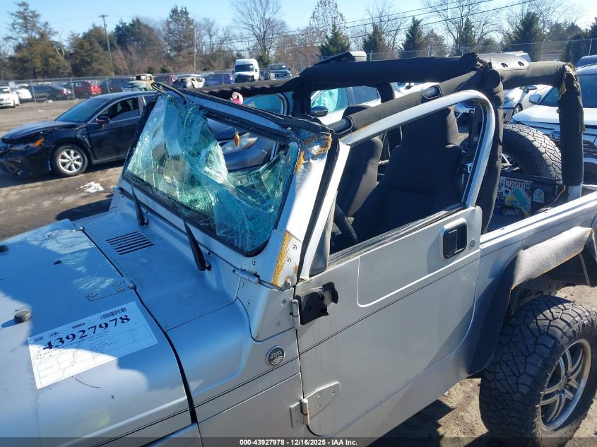 2006 Jeep Wrangler X VIN: 1J4FA39SX6P780273 Lot: 43927978