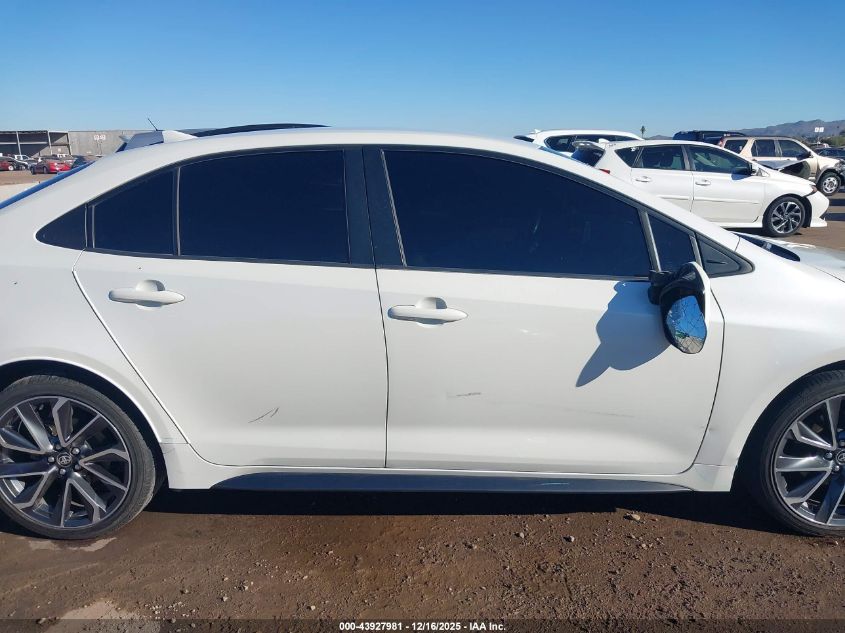 2021 Toyota Corolla Se VIN: JTDS4MCE1MJ053754 Lot: 43927981