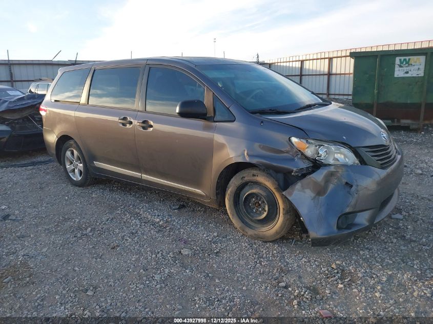 TOYOTA SIENNA L V6 7 PASSENGER