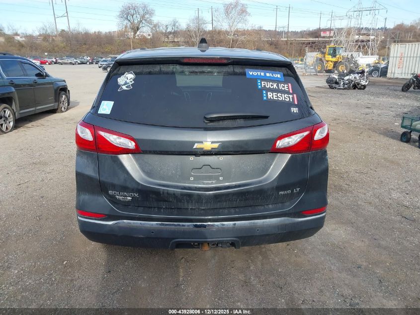 2019 Chevrolet Equinox Lt VIN: 3GNAXUEV8KL196178 Lot: 43928006