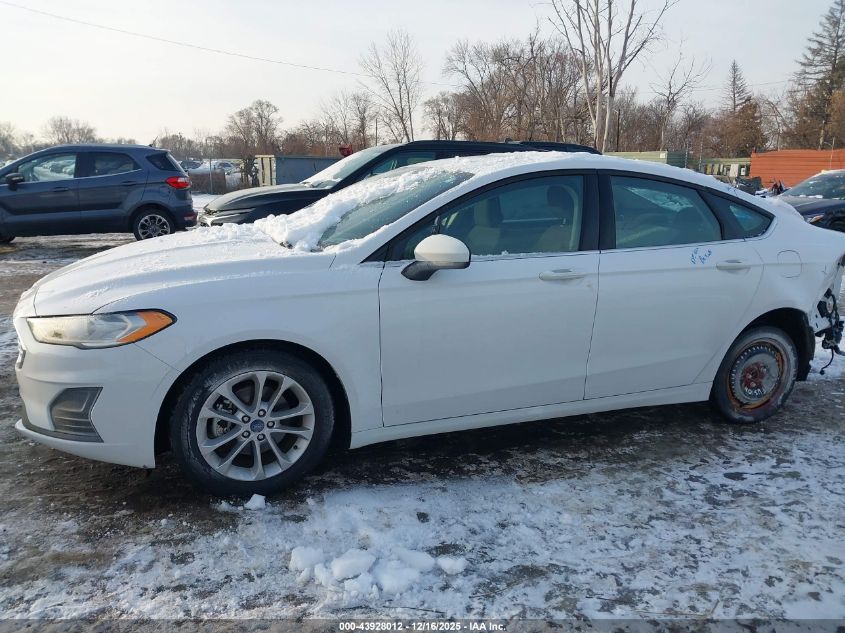 2020 Ford Fusion Se VIN: 3FA6P0HD3LR146402 Lot: 43928012