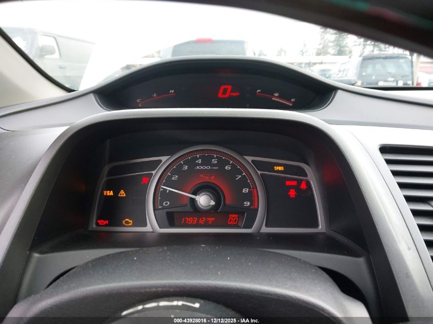 2009 Honda Civic Si VIN: 2HGFG21599H703408 Lot: 43928016