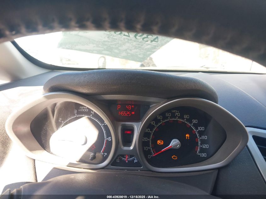 2011 Ford Fiesta Ses VIN: 3FADP4FJ9BM105551 Lot: 43928019