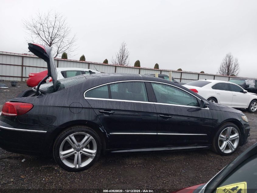 2013 Volkswagen Cc 2.0T R-Line VIN: WVWBP7AN9DE556758 Lot: 43928020