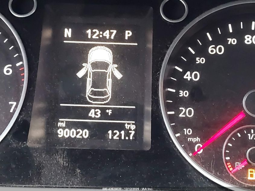 2013 Volkswagen Cc 2.0T R-Line VIN: WVWBP7AN9DE556758 Lot: 43928020