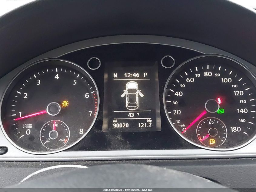 2013 Volkswagen Cc 2.0T R-Line VIN: WVWBP7AN9DE556758 Lot: 43928020