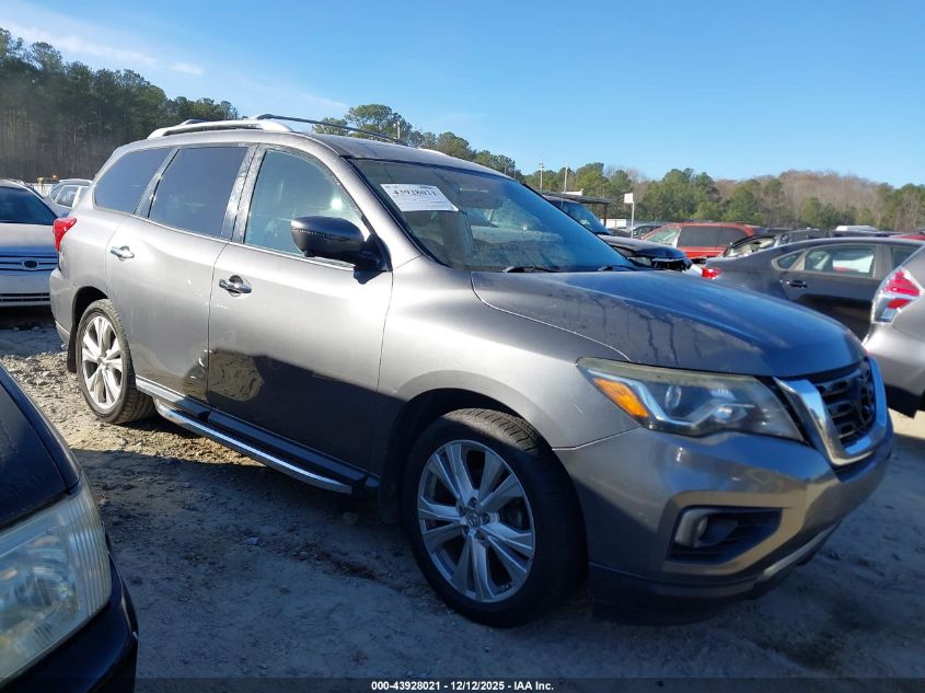 2018 Nissan Pathfinder Sl VIN: 5N1DR2MN6JC671225 Lot: 43928021