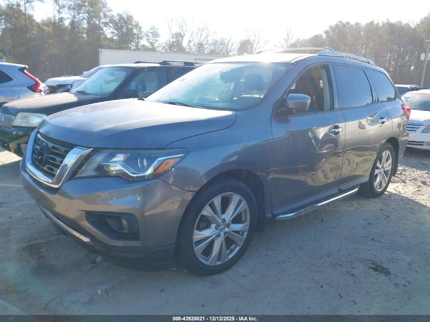 2018 Nissan Pathfinder Sl VIN: 5N1DR2MN6JC671225 Lot: 43928021