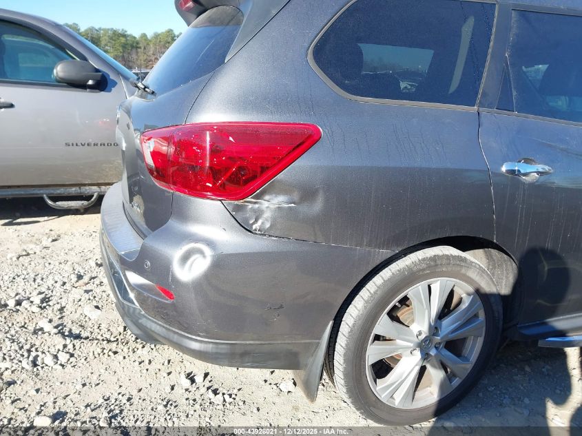 2018 Nissan Pathfinder Sl VIN: 5N1DR2MN6JC671225 Lot: 43928021