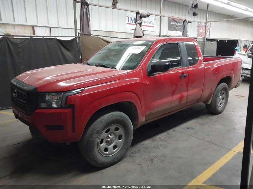 2022 Nissan Frontier King Cab S 4X2 VIN: 1N6ED1CL7NN647752 Lot: 43928025