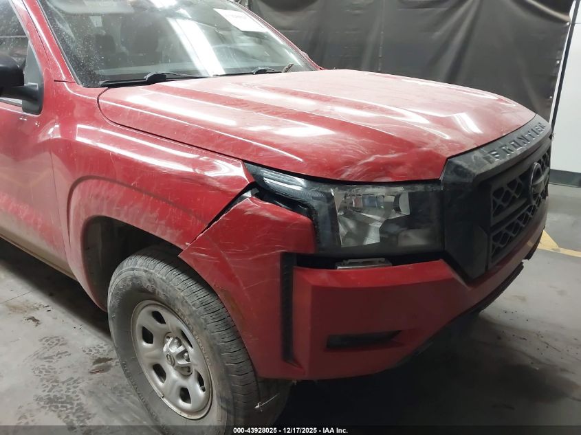 2022 Nissan Frontier King Cab S 4X2 VIN: 1N6ED1CL7NN647752 Lot: 43928025