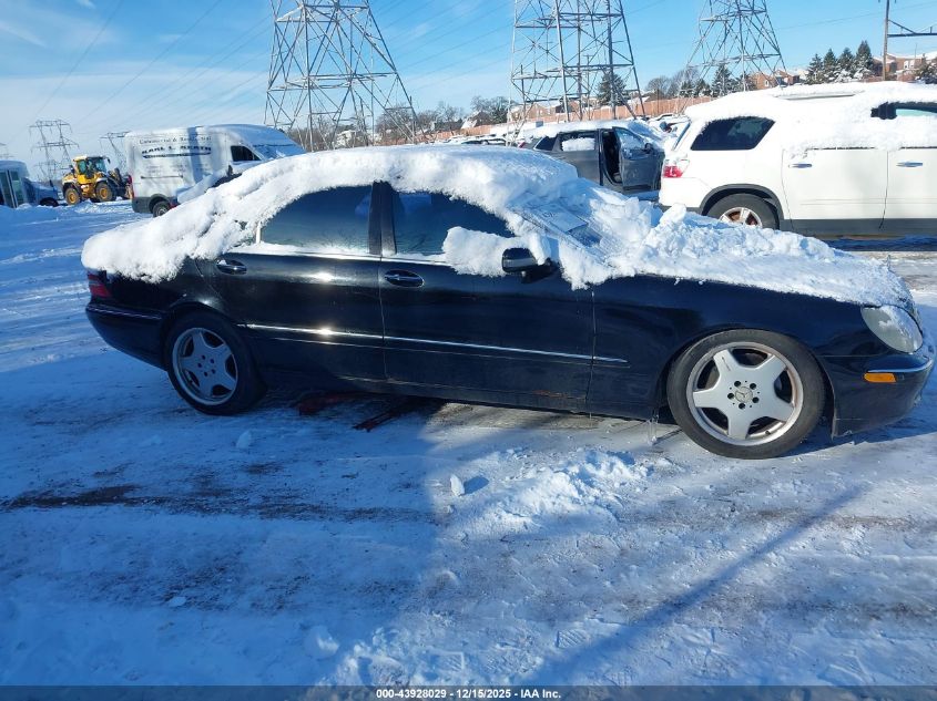 2002 Mercedes-Benz S 500 VIN: WDBNG75J02A245775 Lot: 43928029
