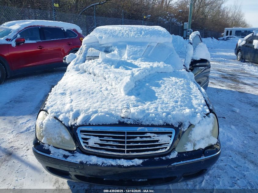 2002 Mercedes-Benz S 500 VIN: WDBNG75J02A245775 Lot: 43928029