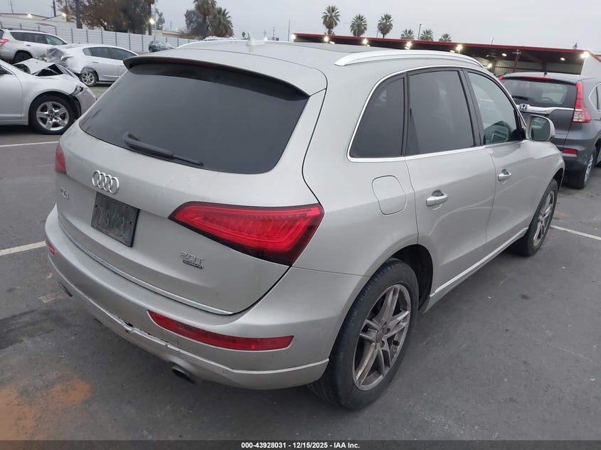 Vin: wa1l2afp9ga085548, lot: 44423658, audi q5 2.0t premium 20164
