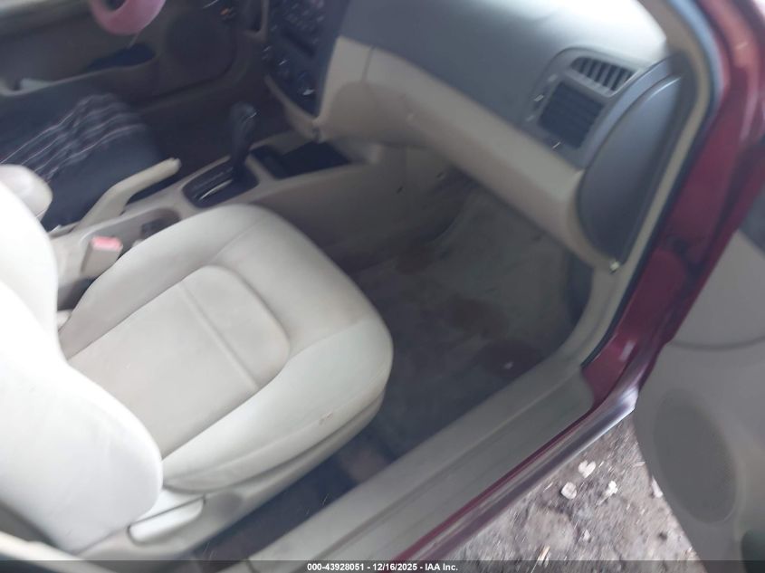 2006 Kia Spectra Ex/Lx/Sx VIN: KNAFE121065354892 Lot: 43928051