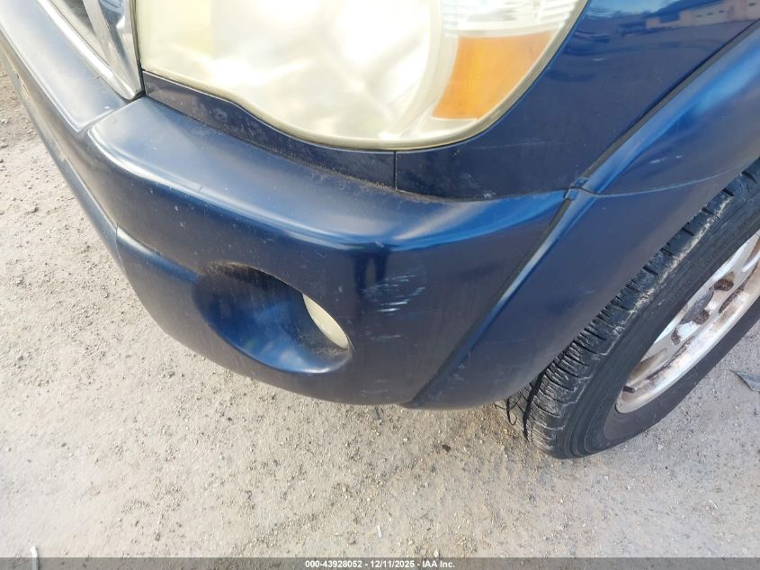 2006 Toyota Tacoma Base V6 VIN: 5TEMU52N56Z211716 Lot: 43928052